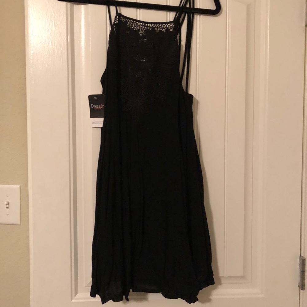 Lush Crochet Top Dress